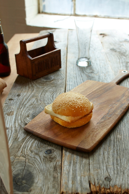 Burger shoot back light Burger shoot back lit