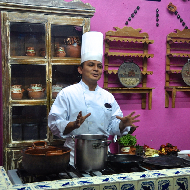 Chef Alonso HernaÌndez Mesones Sacristia Puebla