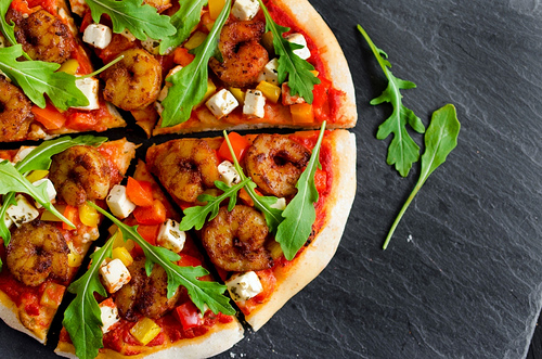Tandori Prawn Pizza Tandori Prawn Pizza