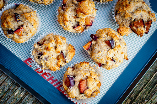 Plum Poppyseed Muffins Plum Poppyseed Muffins
