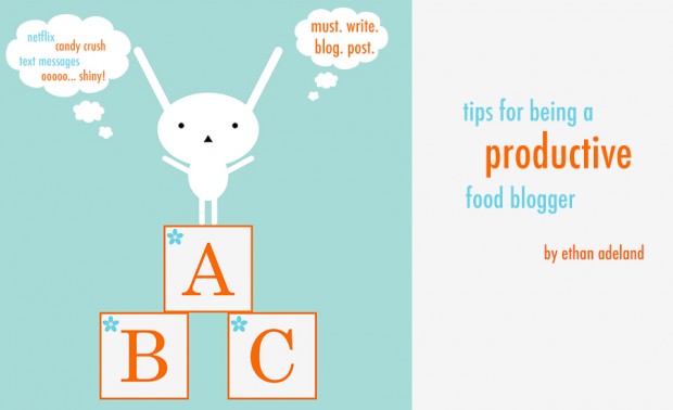 productivity tips for bloggers | www.foodbloggersofcanada.com