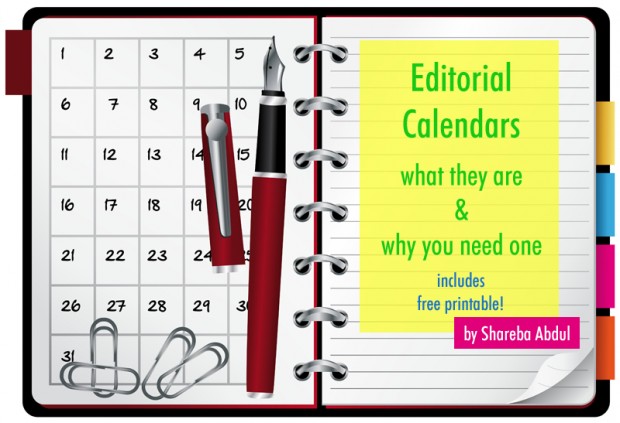 Editorial Calendars for Blogging | www.foodbloggersofcanada.com