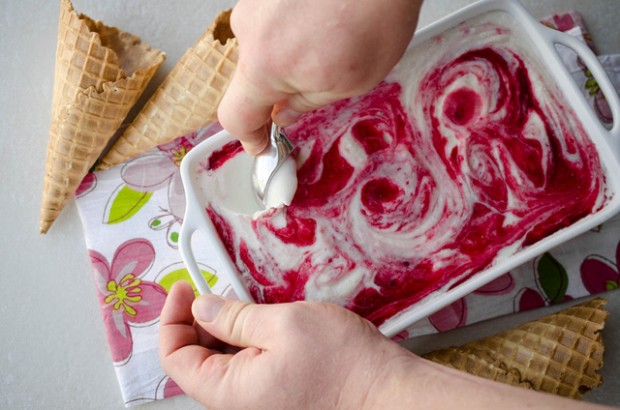 Raspberry Ripple Ice Cream by Michelle Peters-Jones Raspberry Ripple Ice Cream by Michelle Peters-Jones