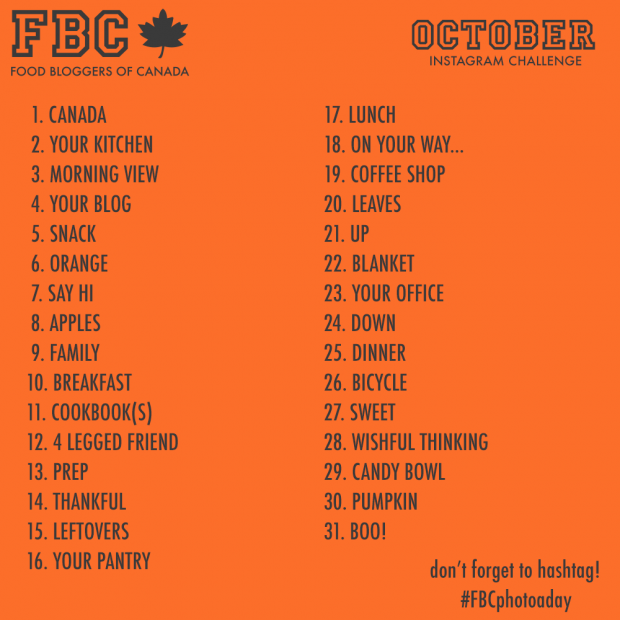 FBC October Photo A Day Instagram | FBC