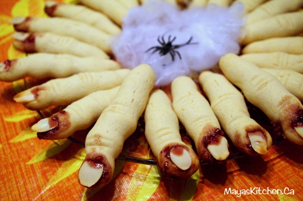 Witch Finger Cookies from Maya's Kitchen Witch Finger Cookies from Maya's Kitchen