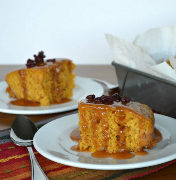 Pumpkin Sticky Toffee Pudding | Because I like chocolate