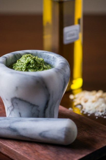 BS in the Kitchen Pesto Recipe