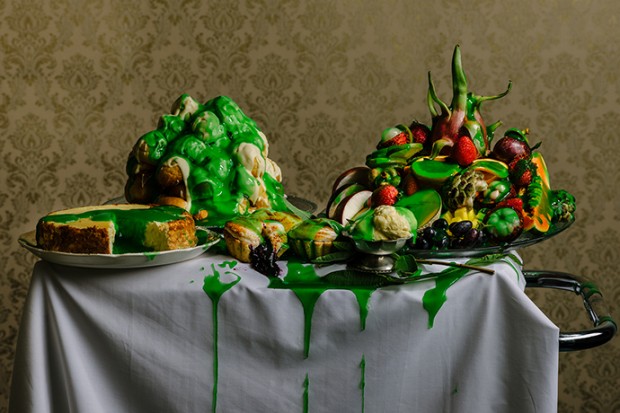 Green Slime from Crust Crumbs Green Slime from Crust Crumbs