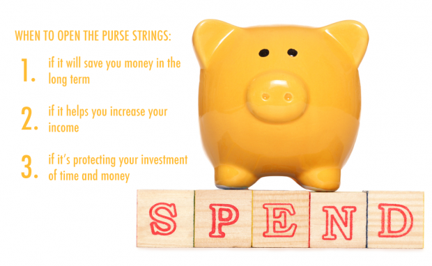 when to spend money on your blog | www.foodbloggersofcanada.com