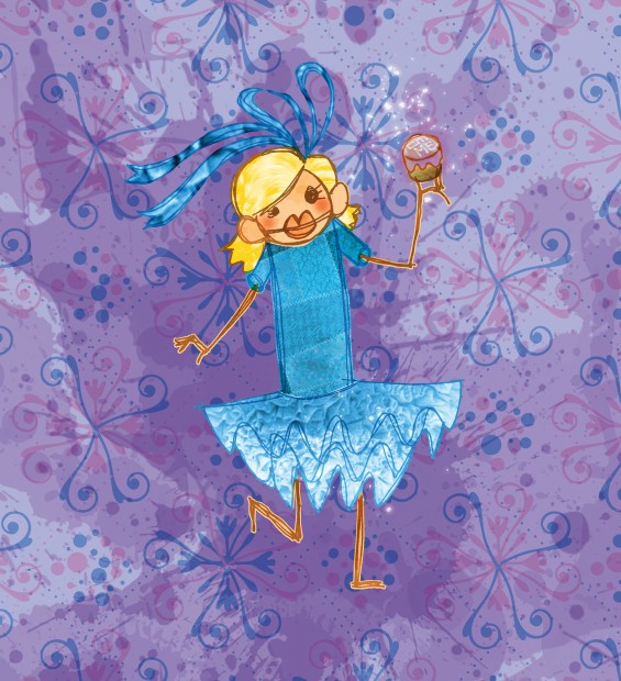 Illustration by Pierre A. Lamielle, from Alice Eats (Whitecap Books)