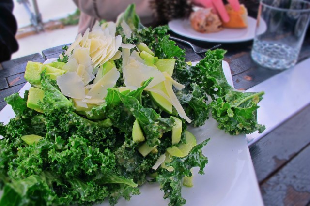 Kale Salad from Deer + Almond: Tapas Tour of Winnipeg | Food Bloggers of Canada