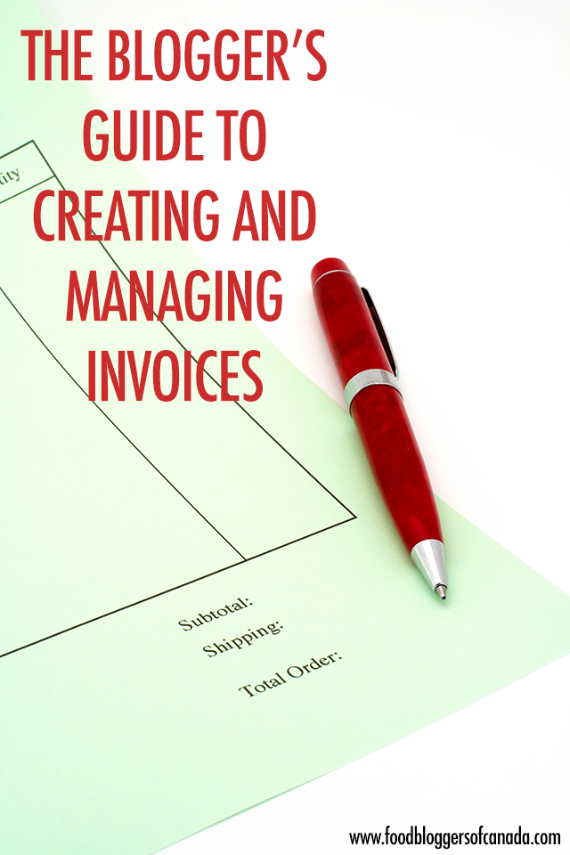 The Blogger's Guide to Creating and Managing Invoices