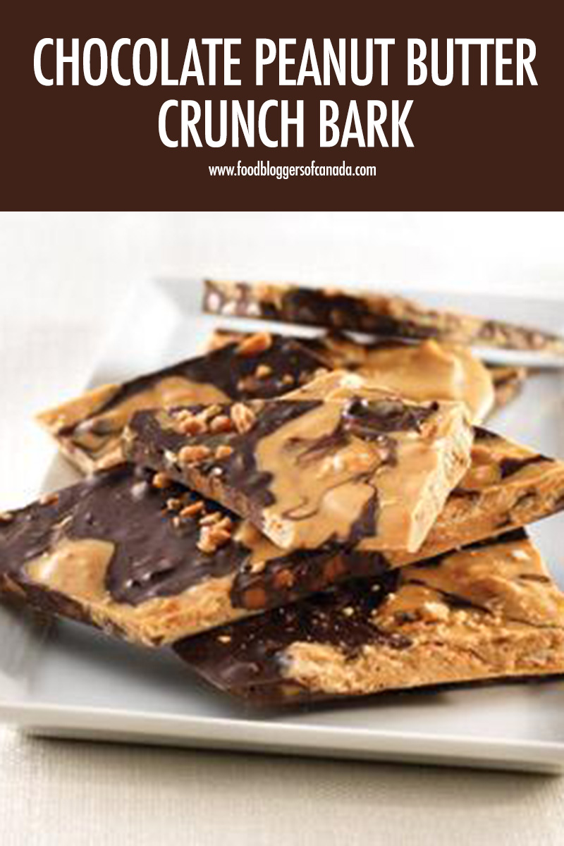 Chocolate Peanut Butter Crunch Bark | Food Bloggers of Canada
