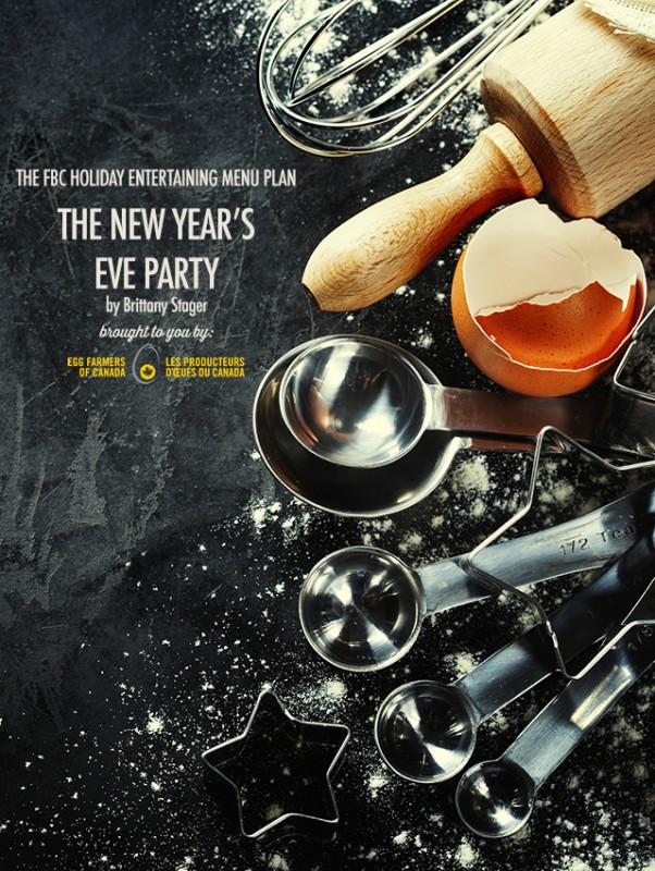Holiday Entertaining Menu Plan | The New Year's Eve Party