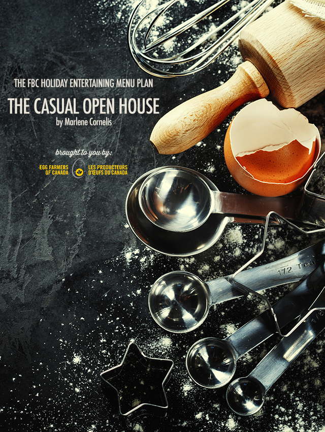 Holiday Entertaining Menu Plan | The Casual Open House