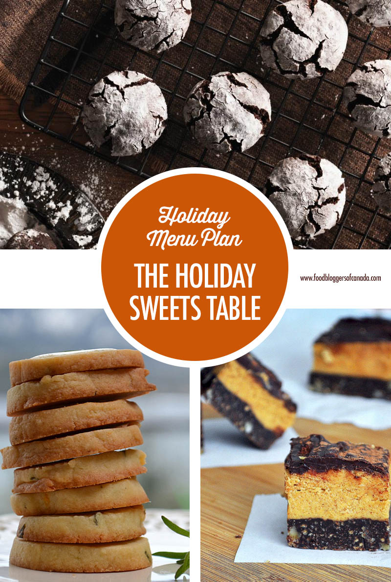 Holiday Entertaining Menu Plan: The Holiday Sweets Table