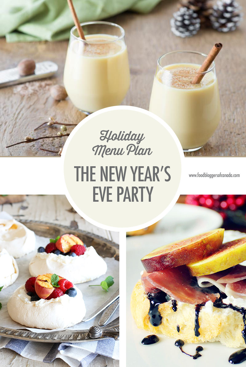 Holiday Entertaining Menu Plan: The New Year's Eve Party
