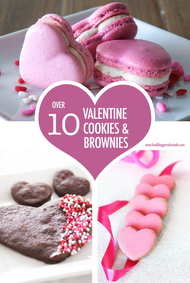 Over 10 Valentine Cookies and Brownies | Food Bloggers of Canada