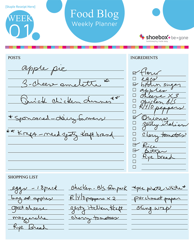 Audit Proof Your Blog | Food Bloggers of Canada