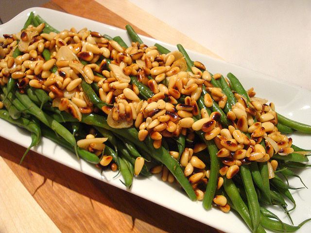 Green Beans with Brown Butter and Pine Nuts | What Food I Made