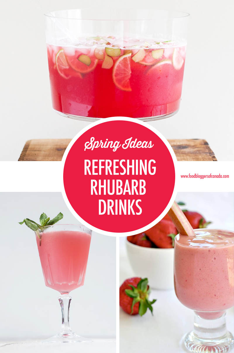 Rhubarb Drink Ideas | Food Bloggers of Canada