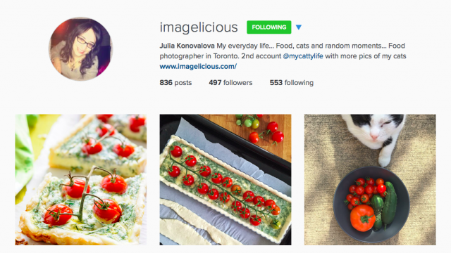 15 Food Instagram Accounts You Don't Know But Should | Food Bloggers of Canada