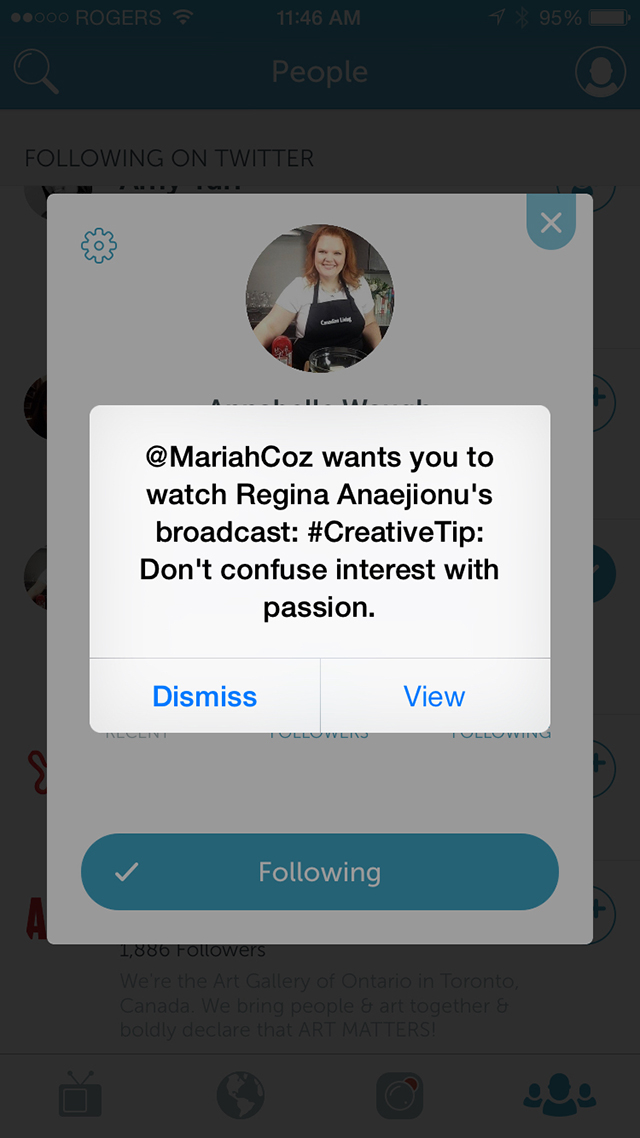 A Guide To Using Periscope for Bloggers | Food Bloggers of Canada