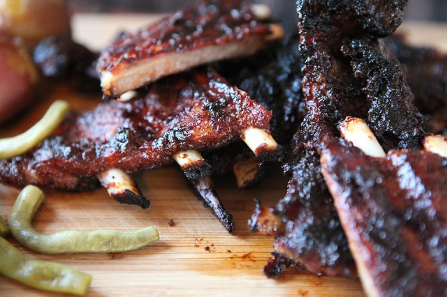 Outdoor Living: Maple BBQ Wild Boar Ribs | Food Bloggers of Canada