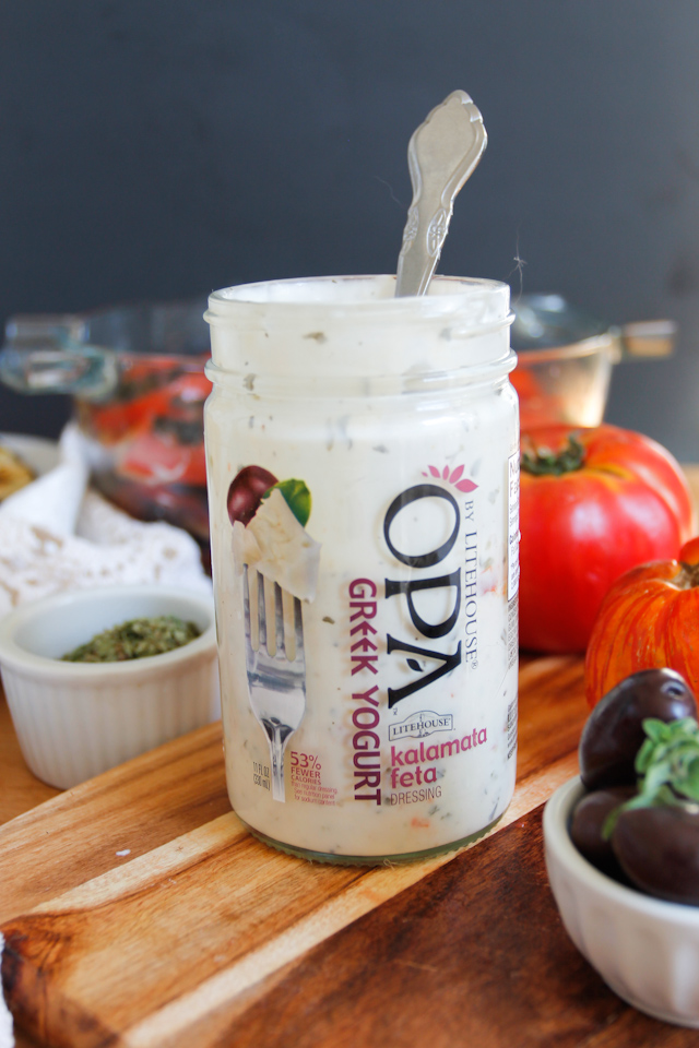 Cold Kalamata Feta Moussaka | Food Bloggers of Canada