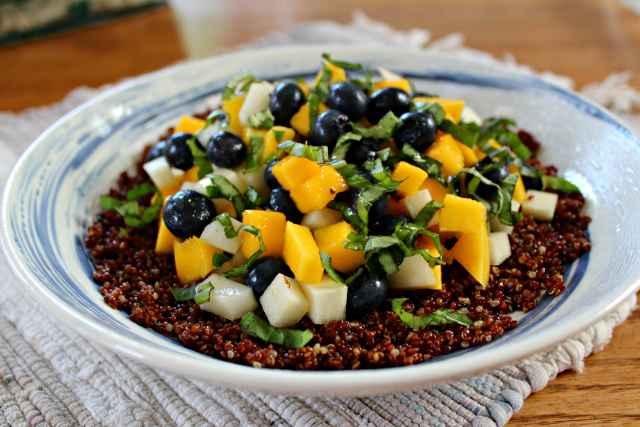 Blueberry Mango Quinoa Salad from Fox Kitchen