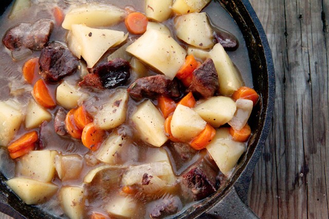 Outdoor Living Campfire Skillet Stew | Food Bloggers of Canada