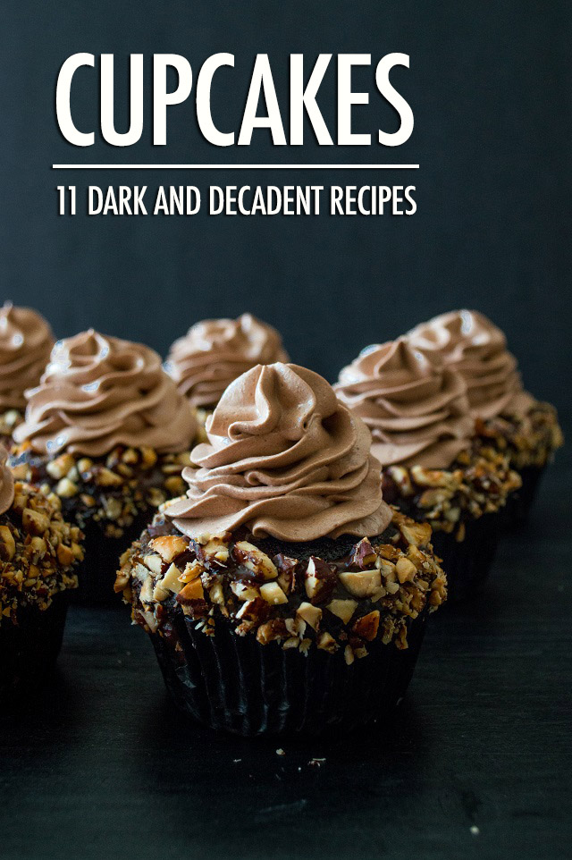 11 Dark and Decadent Cupcake Recipes | Food Bloggers of Canada