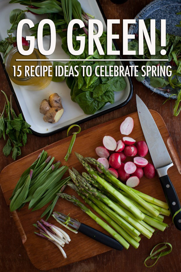 Go Green: 15 Spring Recipe Ideas | Food Bloggers of Canada