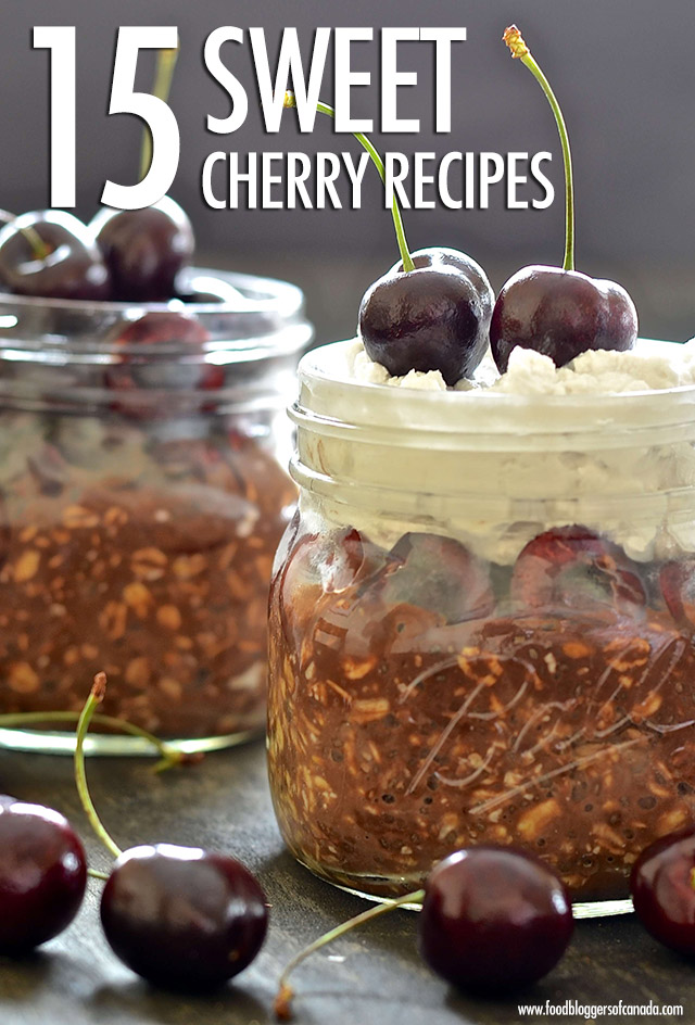 15 Simply Sweet Cherry Recipes | Food Bloggers of Canada