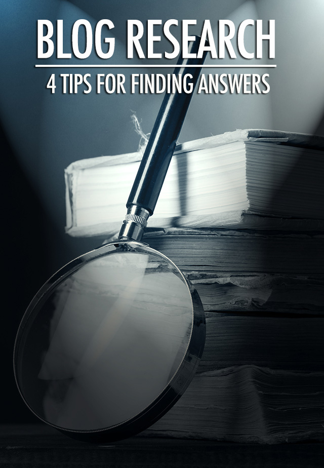 Blog Research: 4 Tips For Finding Answers | Food Bloggers of Canada
