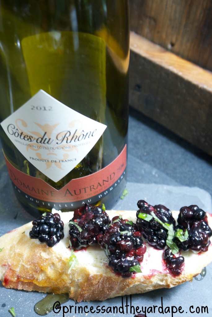 Blackberry Bruschetta