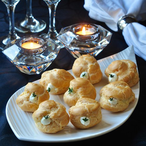Garlic Thyme Puffs - Rock Recipes