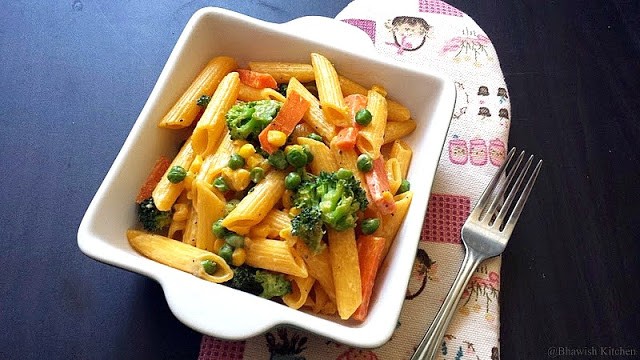 Penne Pasta with Vegetables from Bhawish's Kitchen