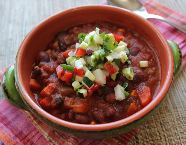 Vegetarian Black Bean Chili from Bakers Beans