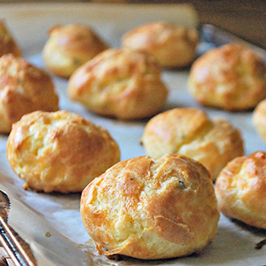 Classic Gruyère Gougères | Simple Bites