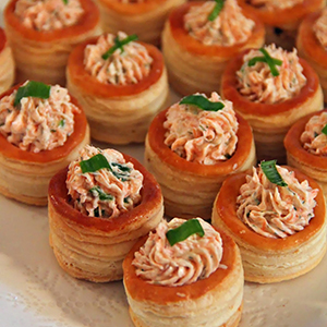 Easy Salmon & Cream Cheese Stuffed Puff Pastry | Jo & Sue