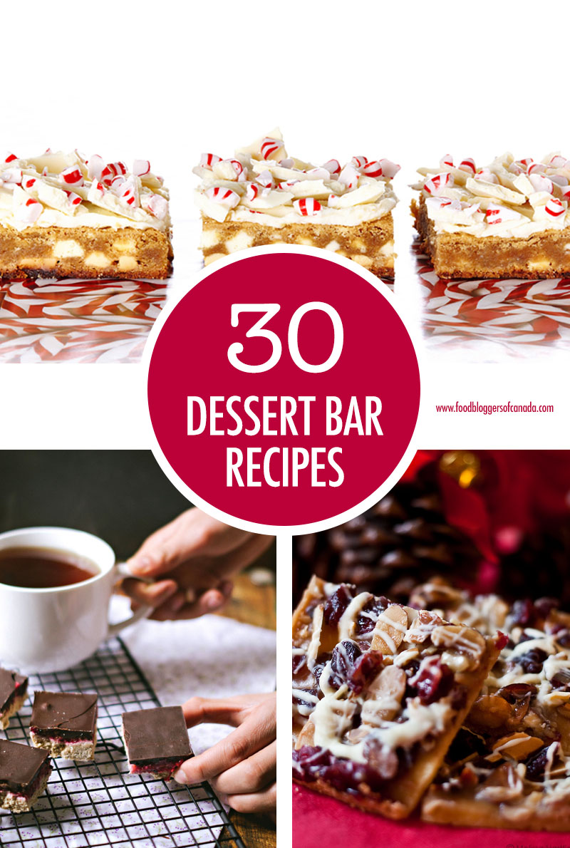 30 Holiday Dessert Bar Recipes | Food Bloggers of Canada