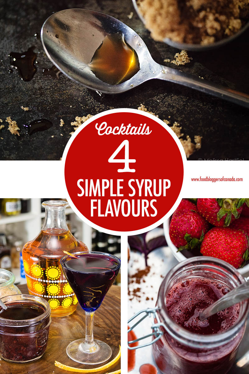 4 Simple Syrup Flavour Combos