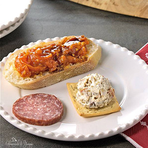 Green Lentil Mini Cream Cheese Balls | Homemade & Yummy