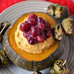 Kabocha Hummus Bowl | Radiant Rachels