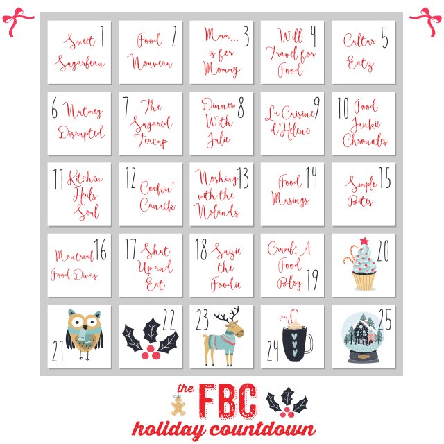 Countdown to the Holidays Day 19: Crumb: A Food Blog | Food Bloggers of Canada