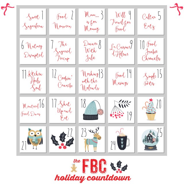 Countdown to the Holidays Day 17: Shut Up and Eat | Food Bloggers of Canada