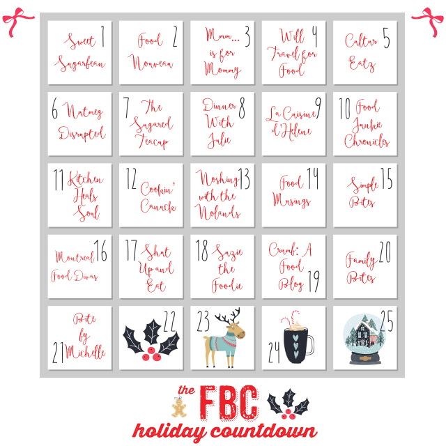 Countdown to the Holidays Day 21: Bite by Michelle | Food Bloggers of Canada