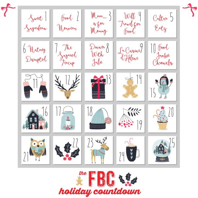 Countdown to the Holidays with Food Junkie Chronicles | Food Bloggers of Canada
