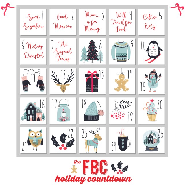 Countdown to the Holidays with The Sugared Teacup | Food Bloggers of Canada